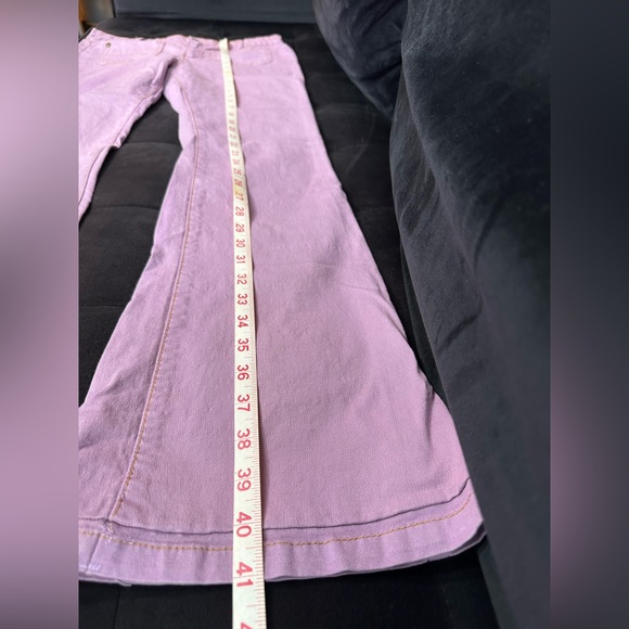 Farm Rio lavender Sailor Jeans. Size 29 no stretch. Hems have bee taken up. - Picture 12 of 12